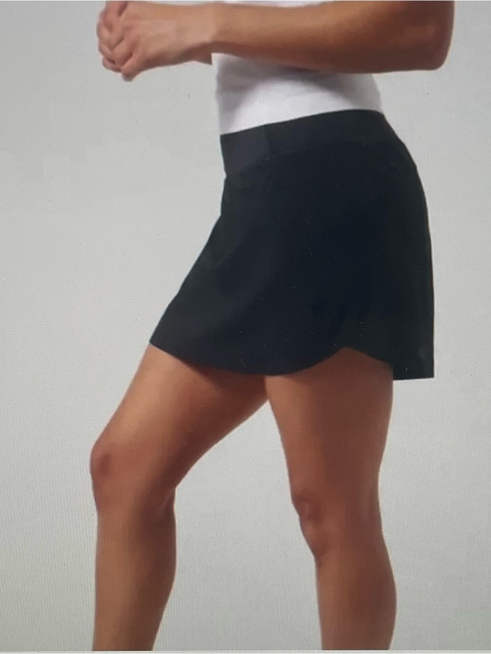 Like new 3 Athleta Run with it 14’ Skorts – Light Blue, Black & Mauve Multi - Picture 11 of 11